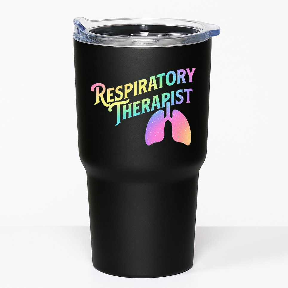 Respiratory Therapist Lung Therapy Pulmonology Nurse Week Tumbler