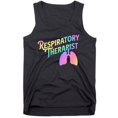 Respiratory Therapist Lung Therapy Pulmonology Nurse Week Tank Top