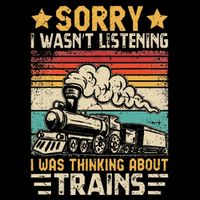 Retro Train Lover Model Railroad Conductor Funny Train 16 in Basic Backpack