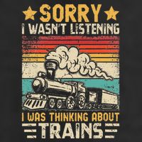 Retro Train Lover Model Railroad Conductor Funny Train Golf Towel