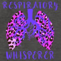 Respiratory Therapist Leopard Lung Whisperer Doctor Gift Vector Backpack
