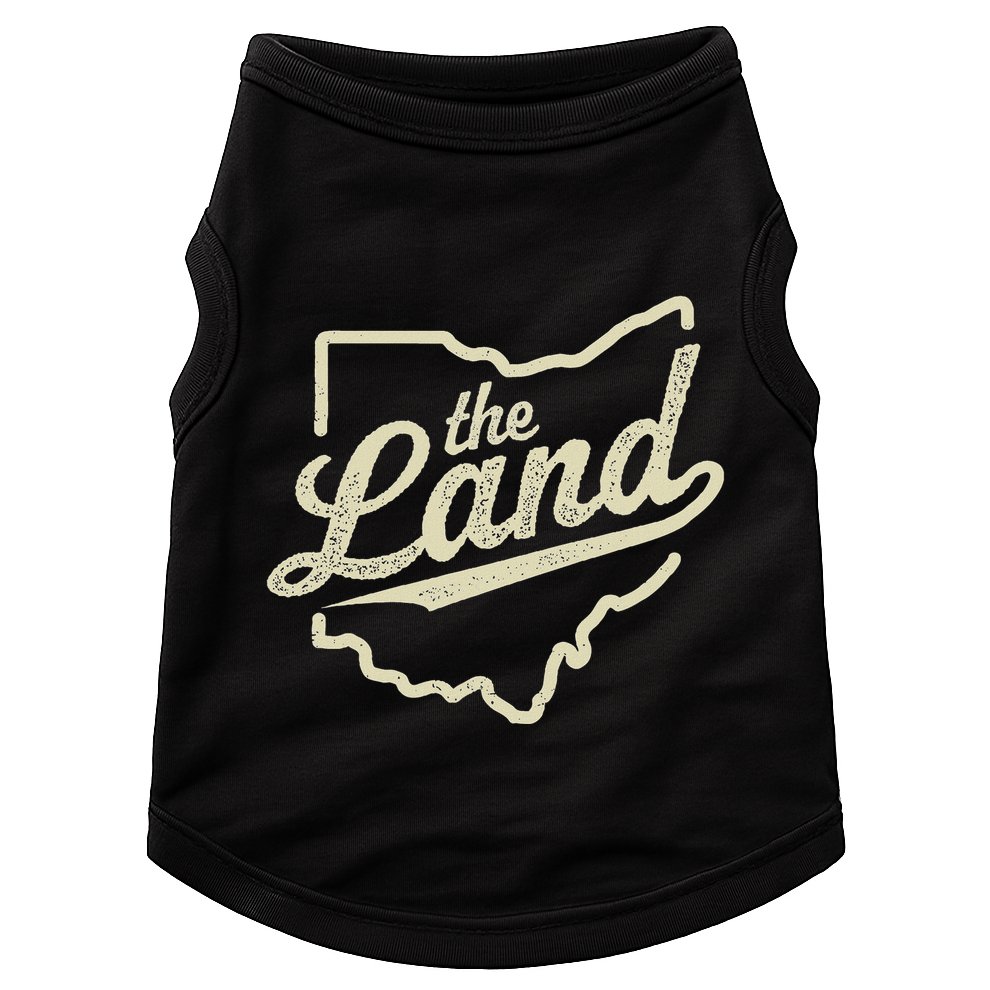 Retro The Land Cleveland Ohio Classic Throwback Souvenir Doggie Tank