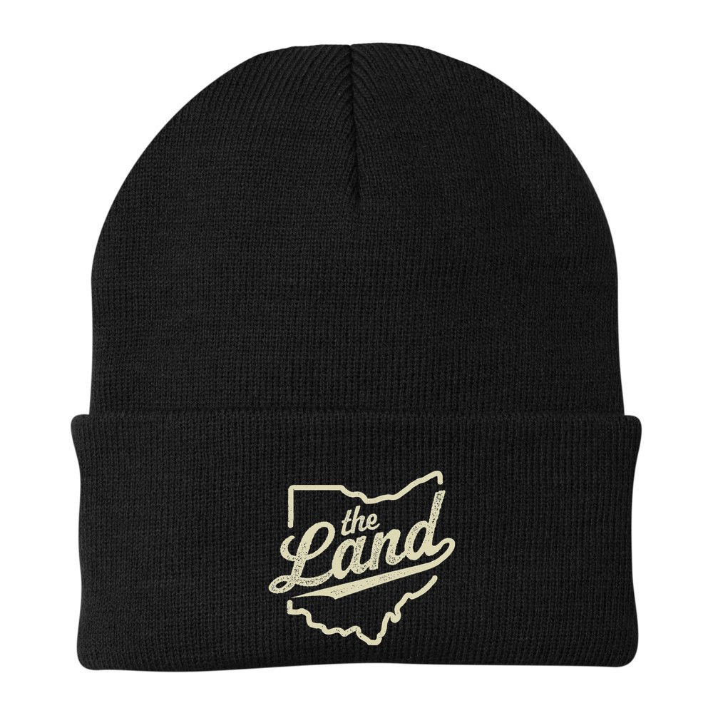 Retro The Land Cleveland Ohio Classic Throwback Souvenir Beanie
