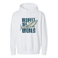 Respect The Locals Garment-Dyed Fleece Hoodie