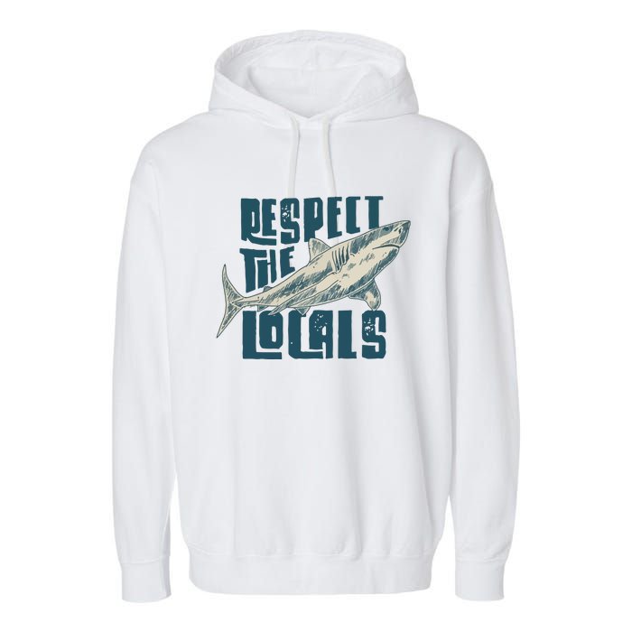 Respect The Locals Garment-Dyed Fleece Hoodie