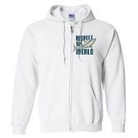 Respect The Locals Full Zip Hoodie