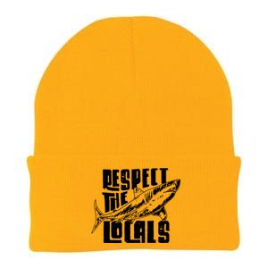 Respect The Locals Knit Cap Winter Beanie