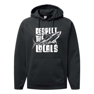 Respect The Locals Performance Fleece Hoodie