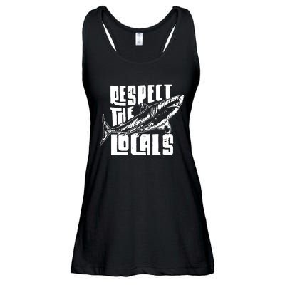 Respect The Locals Ladies Essential Flowy Tank