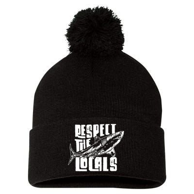 Respect The Locals Pom Pom 12in Knit Beanie