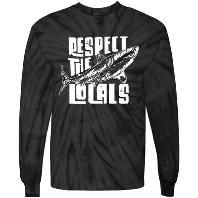 Respect The Locals Tie-Dye Long Sleeve Shirt