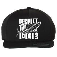 Respect The Locals Wool Snapback Cap