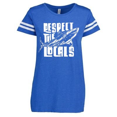 Respect The Locals Enza Ladies Jersey Football T-Shirt