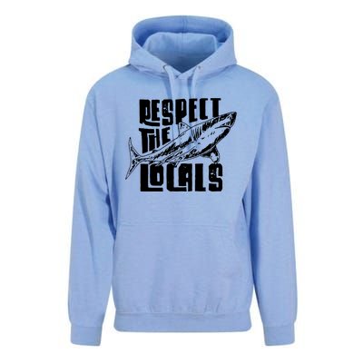 Respect The Locals Unisex Surf Hoodie