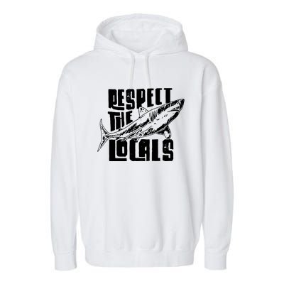 Respect The Locals Garment-Dyed Fleece Hoodie