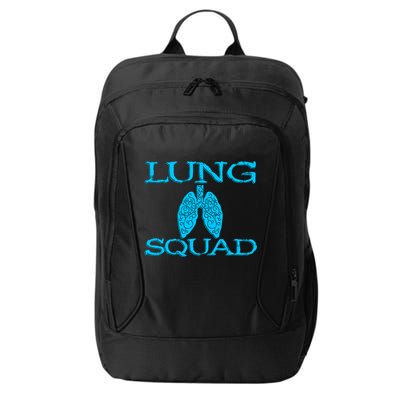 Respiratory Therapist Lung Squad Respiratory Therapy Team Gift City Backpack