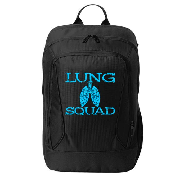 Respiratory Therapist Lung Squad Respiratory Therapy Team Gift City Backpack