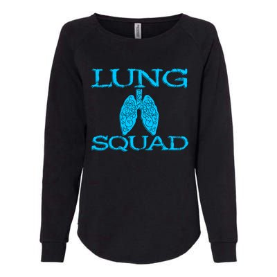 Respiratory Therapist Lung Squad Respiratory Therapy Team Gift Womens California Wash Sweatshirt