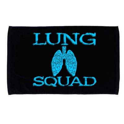 Respiratory Therapist Lung Squad Respiratory Therapy Team Gift Microfiber Hand Towel