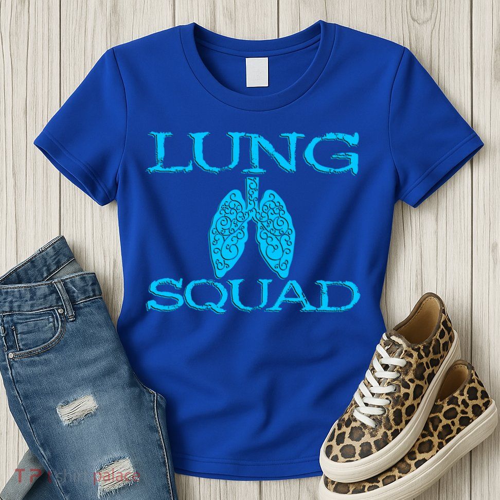 Respiratory Therapist Lung Squad Respiratory Therapy Team Gift Womens T-Shirt
