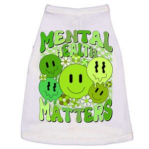 Retro Trippy Mental Health Matters Doggie Tank