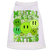 Retro Trippy Mental Health Matters Doggie Tank