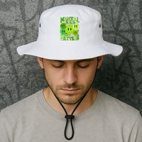 Retro Trippy Mental Health Matters Bucket Hat