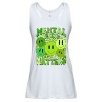 Retro Trippy Mental Health Matters Ladies Essential Flowy Tank