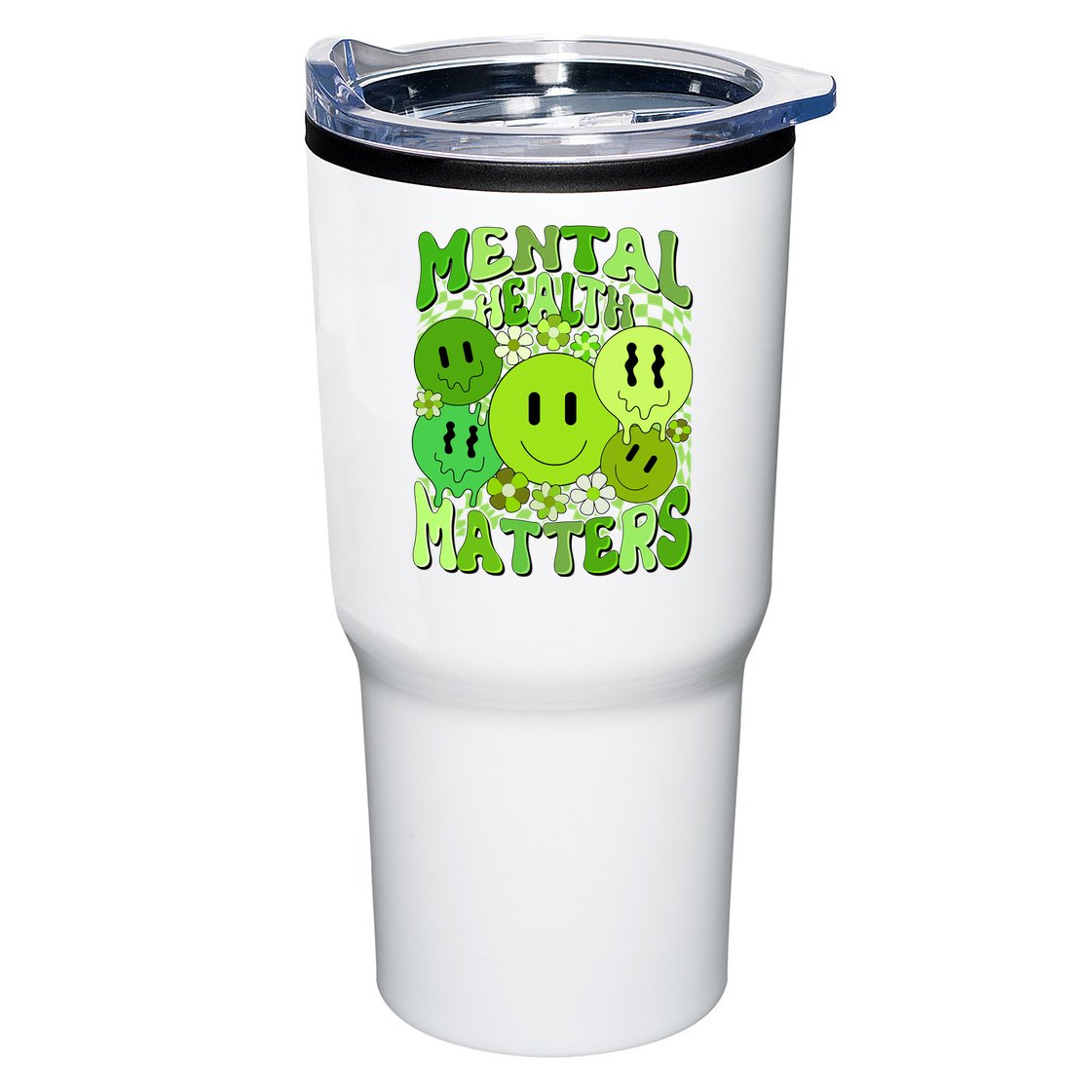 Retro Trippy Mental Health Matters Tumbler