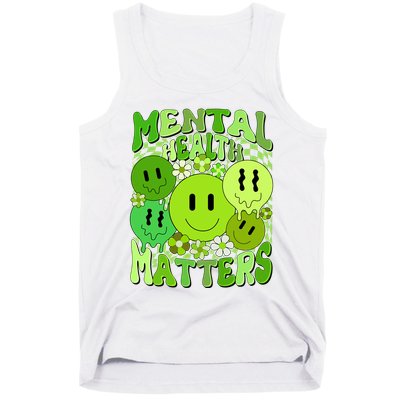 Retro Trippy Mental Health Matters Tank Top