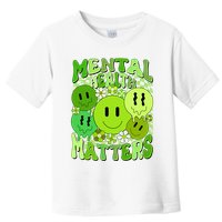 Retro Trippy Mental Health Matters Toddler T-Shirt