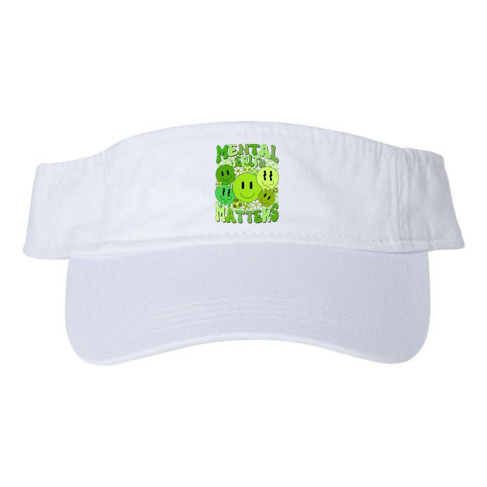 Retro Trippy Mental Health Matters Visor