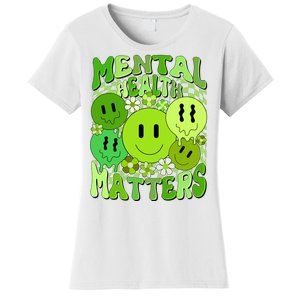 Retro Trippy Mental Health Matters Women's T-Shirt