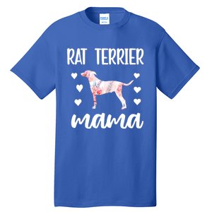 Rat Terrier Mama Rat Terrier Dog Owner Rat Terrier Mom Gift Tall T-Shirt