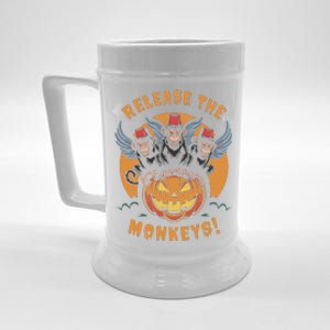 Release The Monkeys Flying Monkeys Halloween Beer Stein