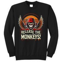 Release The Monkeys Flying Monkeys Halloween Sweatshirt