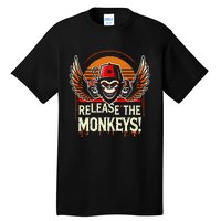 Release The Monkeys Flying Monkeys Halloween Tall T-Shirt