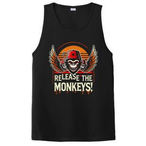 Release The Monkeys Flying Monkeys Halloween PosiCharge Competitor Tank