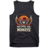 Release The Monkeys Flying Monkeys Halloween Tank Top