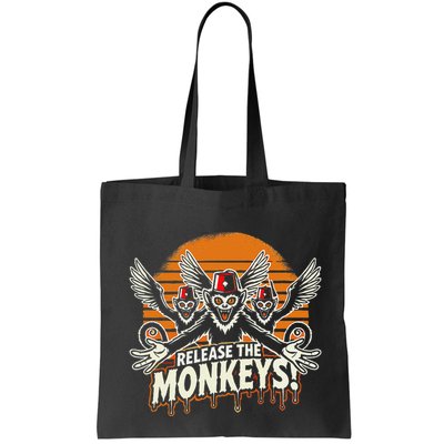 Release The Monkeys Flying Monkeys Halloween Bag