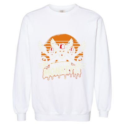Release The Monkeys Flying Monkeys Halloween Garment-Dyed Sweatshirt
