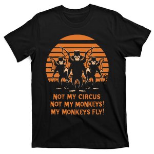 Release The Monkeys Flying Monkeys Halloween T-Shirt