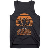 Release The Monkeys Flying Monkeys Halloween Tank Top