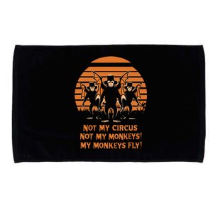 Release The Monkeys Flying Monkeys Halloween Microfiber Hand Towel