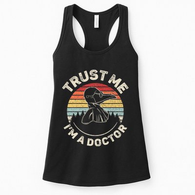 Retro Trust Me IM A Doctor Plague Womens Tank Top