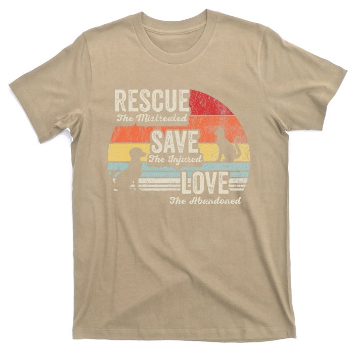 Rescue The Mistreated Save The Injured Love T-Shirt