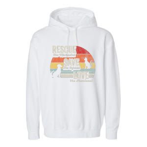 Rescue The Mistreated Save The Injured Love Garment-Dyed Fleece Hoodie