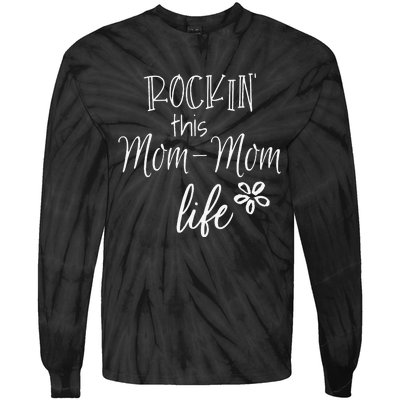 Rockin This MomMom Life Special Grandma Tie-Dye Long Sleeve Shirt