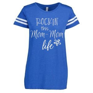 Rockin This MomMom Life Special Grandma Enza Ladies Jersey Football T-Shirt