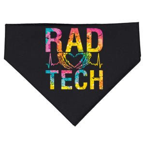 Rad Tech Medicine Technologist Xray Rad Techs Radiology USA-Made Doggie Bandana